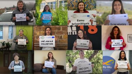 ERAS kolaž prostovoljci